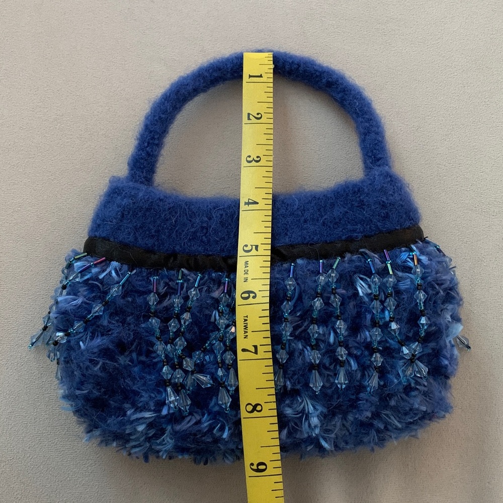 Handmade Mini Felted Wool Handbag - Picture 3 of 10